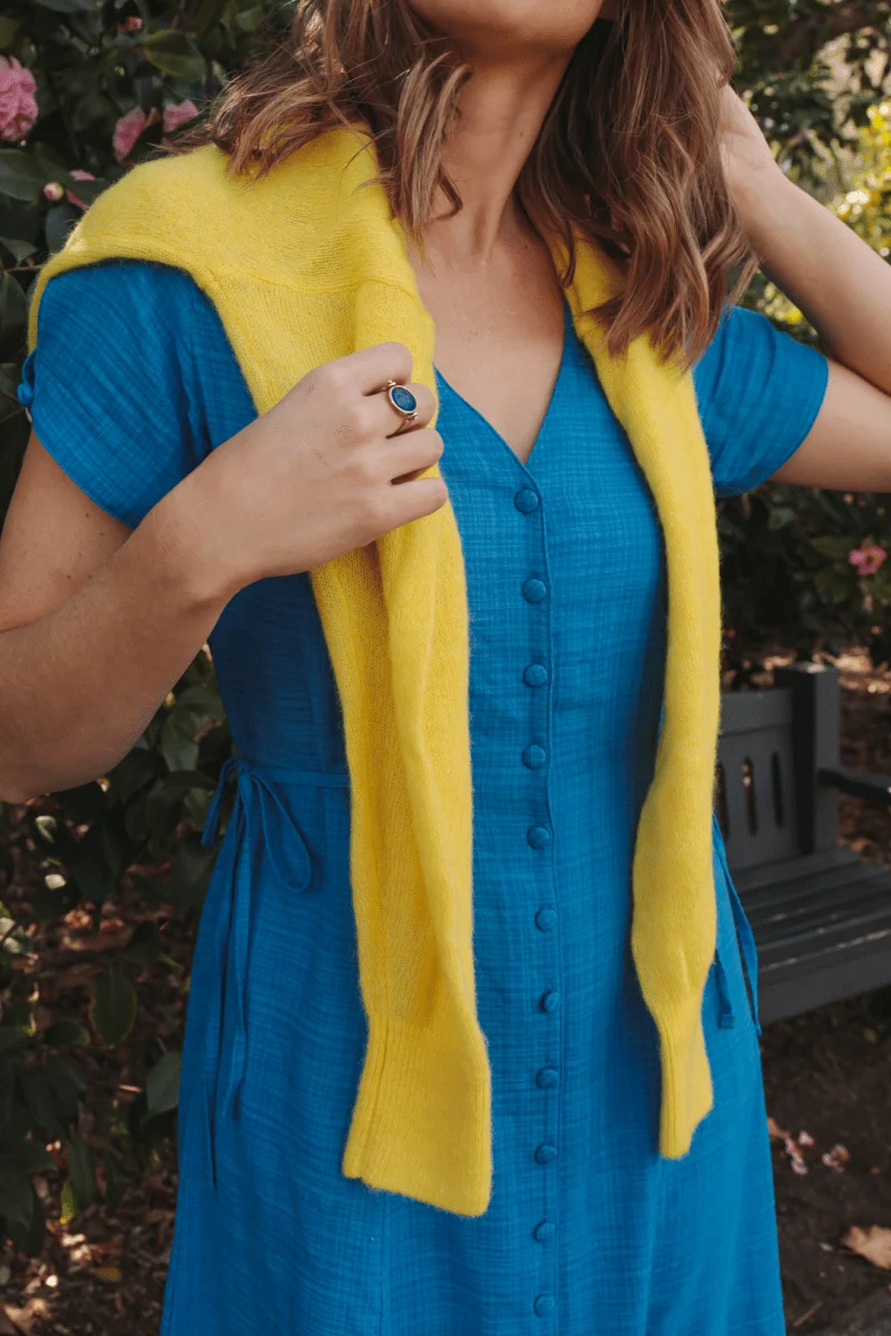 Dilek Dress - Spring Blue - Image 5