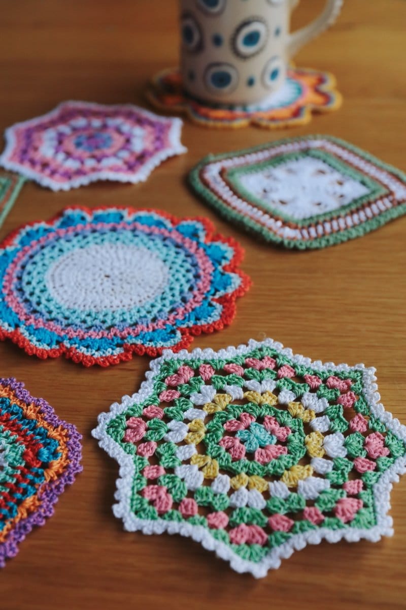 Crotcheted One-Of-A-Kind Turkish Coasters - Image 10