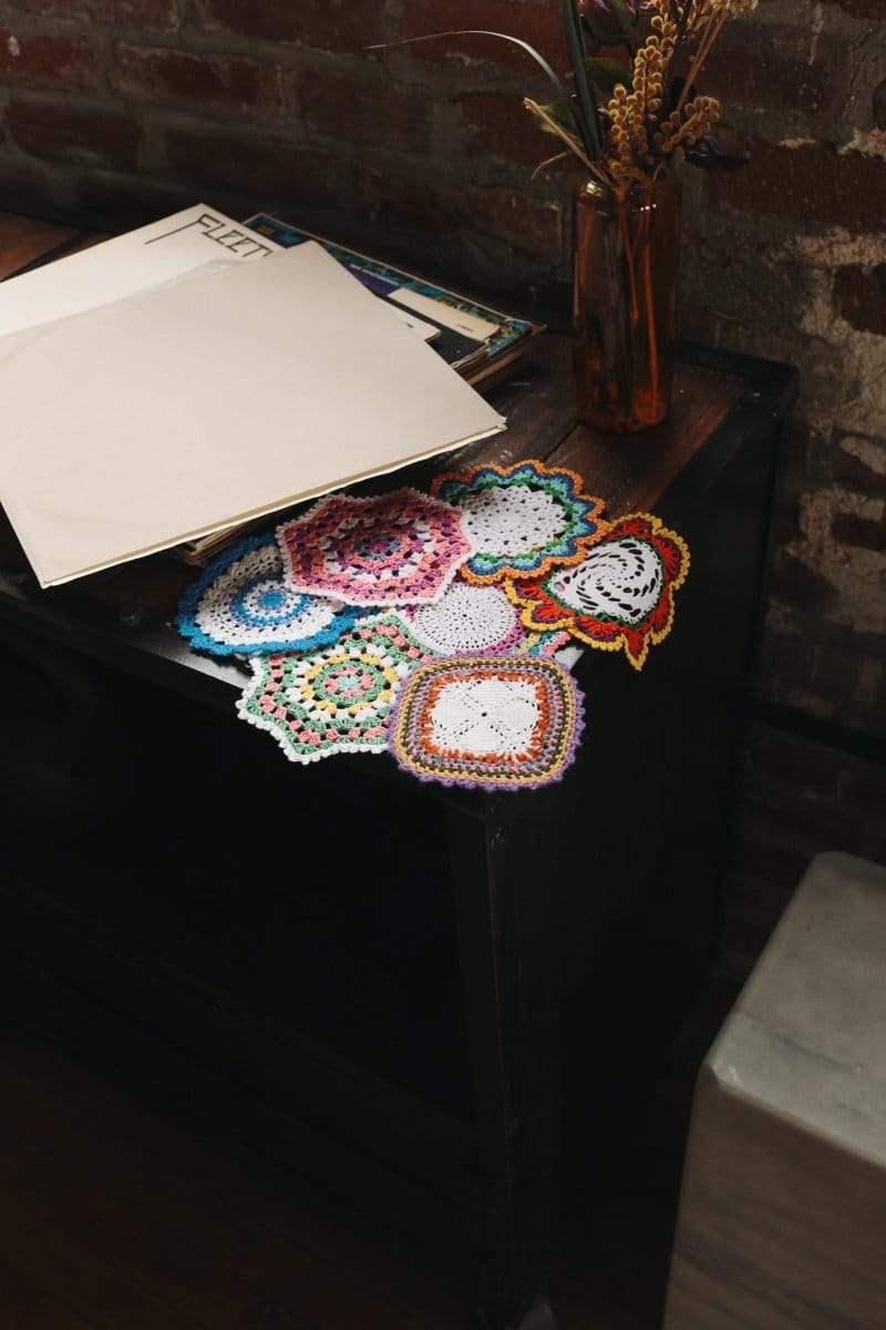 Crotcheted One-Of-A-Kind Turkish Coasters - Image 3
