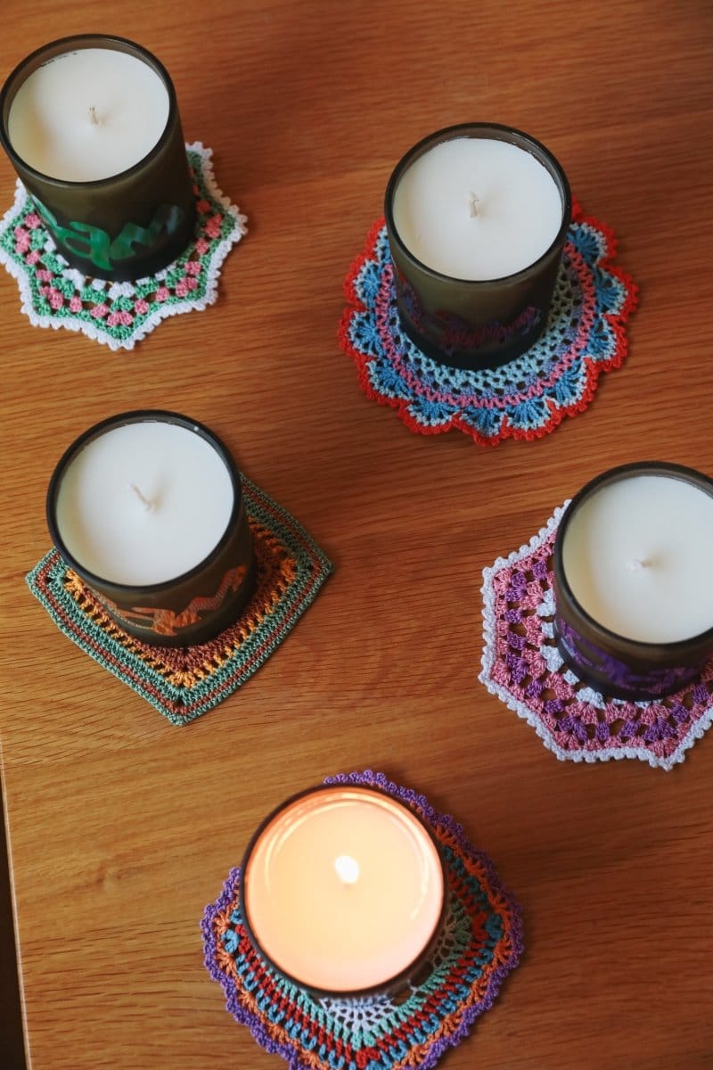 Crotcheted One-Of-A-Kind Turkish Coasters - Image 4