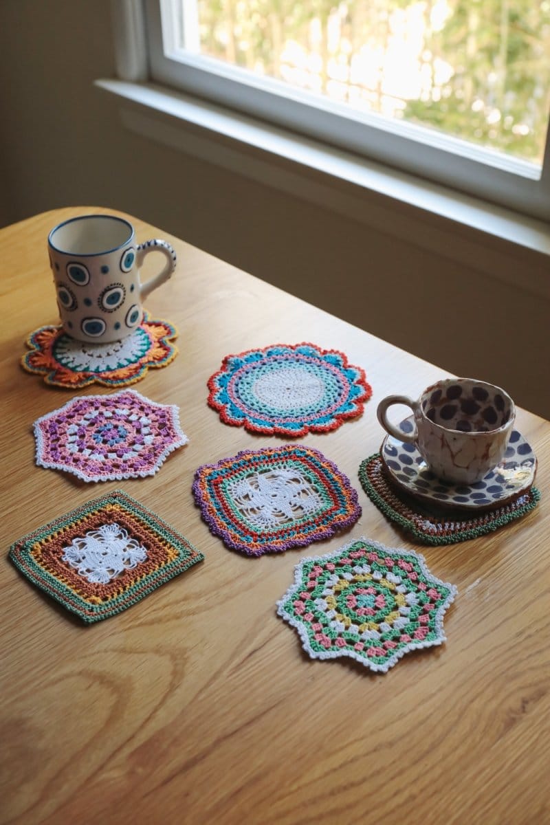 Crotcheted One-Of-A-Kind Turkish Coasters - Image 8