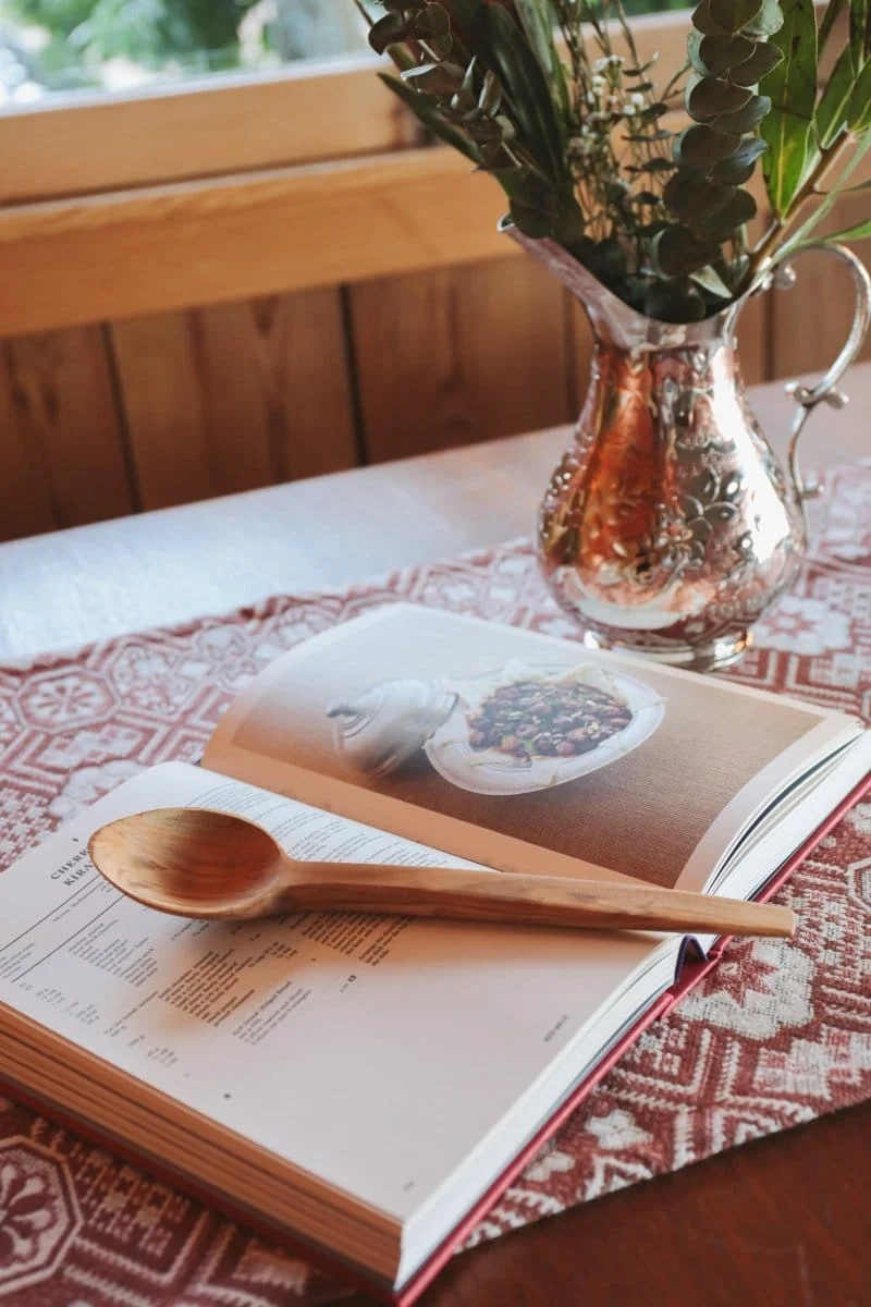 Turkish Olive-Wood Mixing Spoon - Image 3