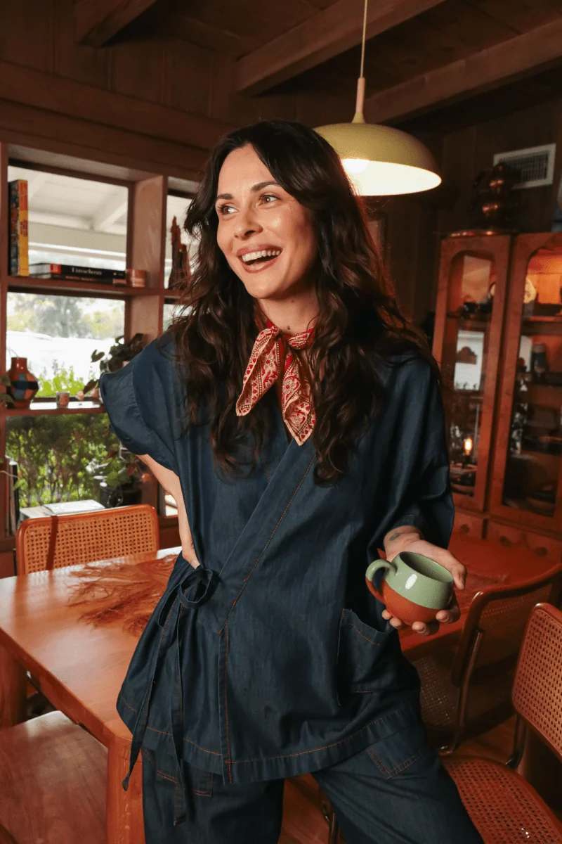 Kardeş Loungewear Separates - Chambray - Image 13