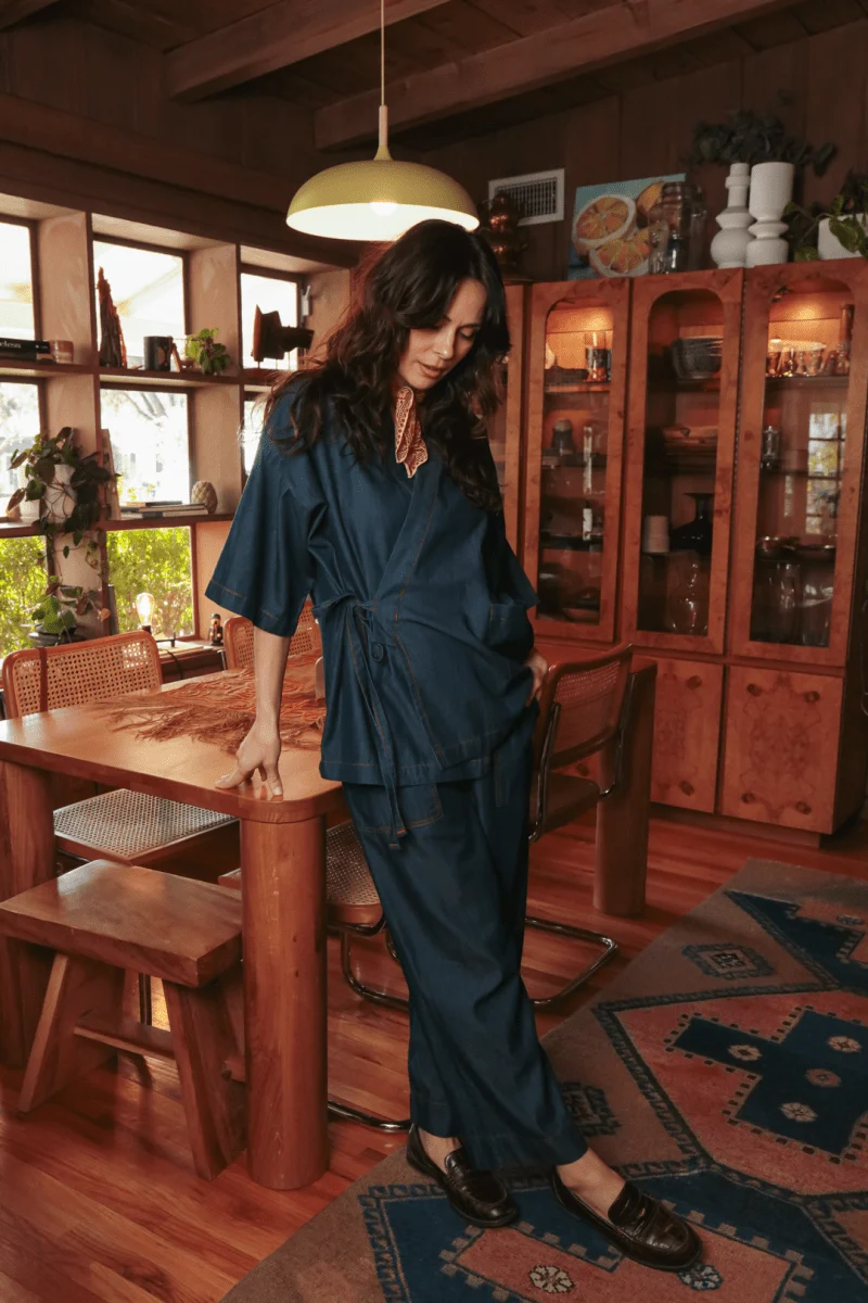 Kardeş Loungewear Separates - Chambray - Image 7