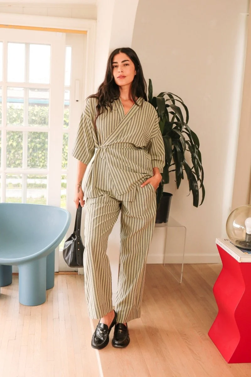 *NEW* Kardeş Loungewear Separates - Minted Stripe - Image 2