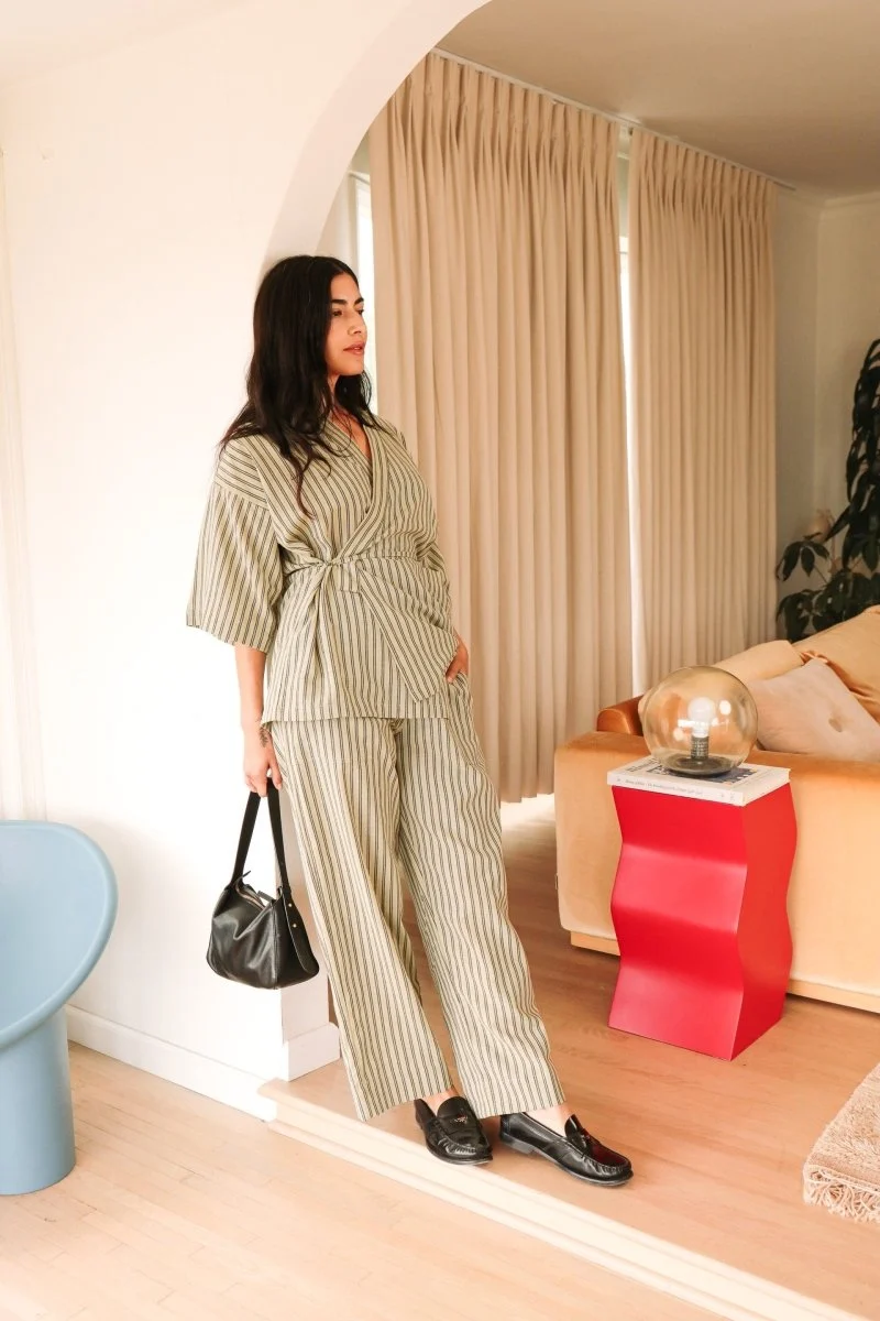 *NEW* Kardeş Loungewear Separates - Minted Stripe - Image 3