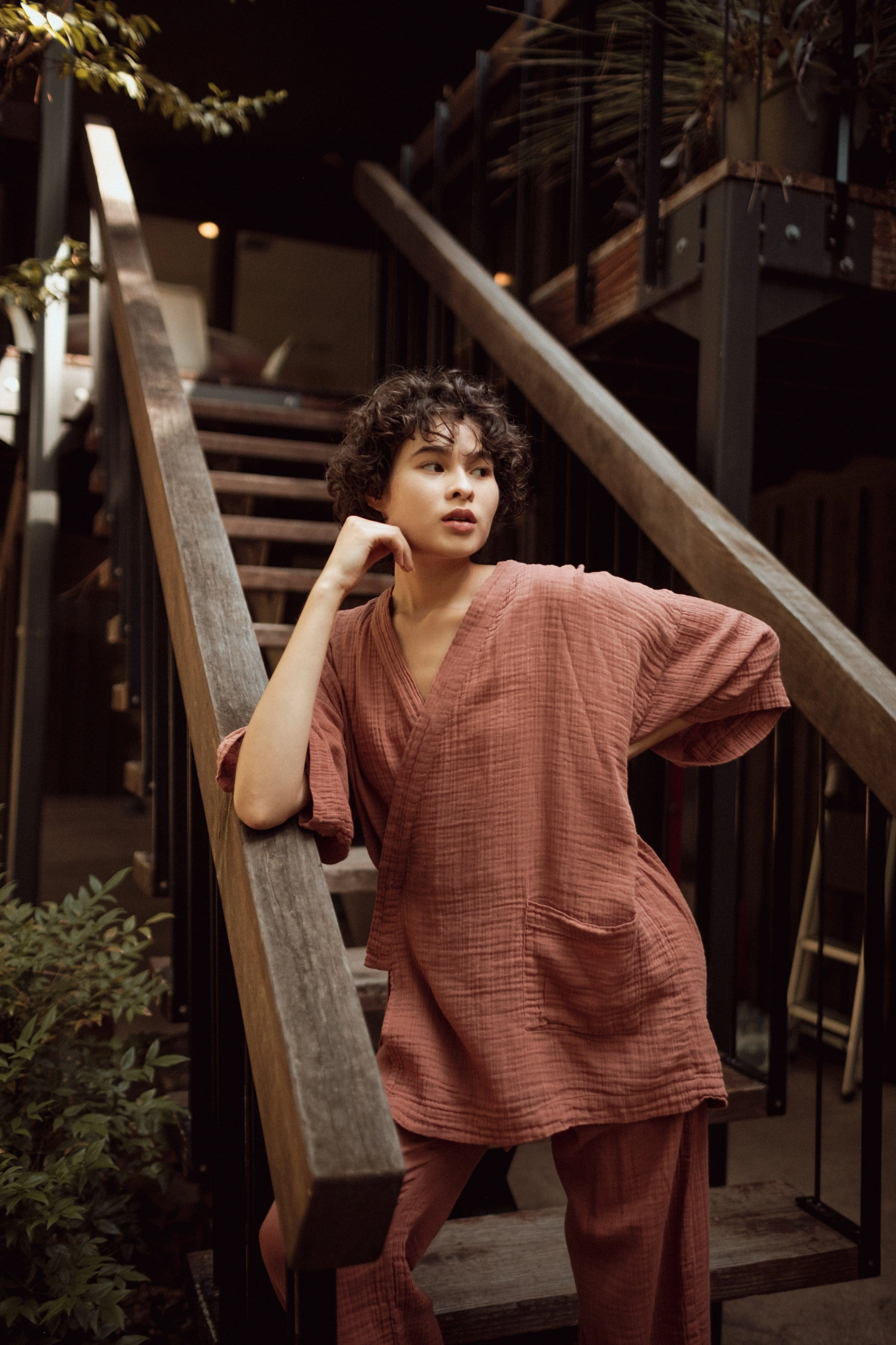 Kardeş Loungewear Separates - Canyon Rose - Image 12