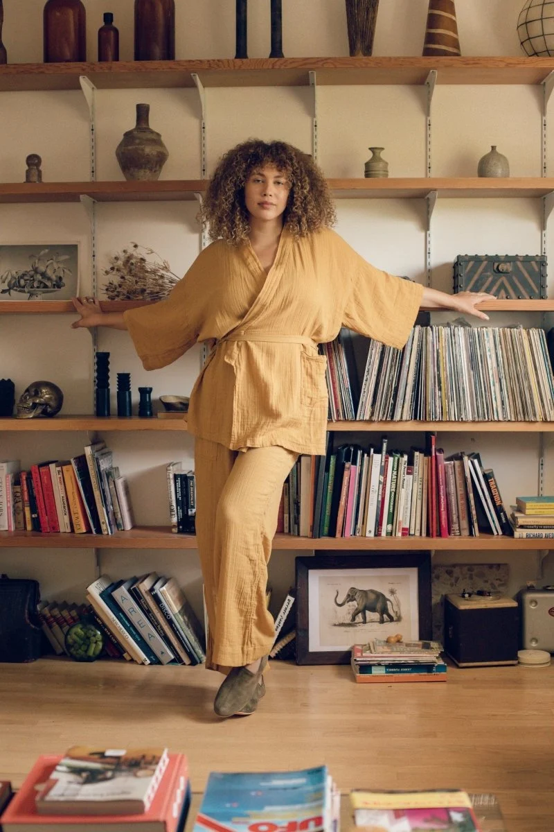 Kardeş Loungewear Separates - Marigold - Image 6