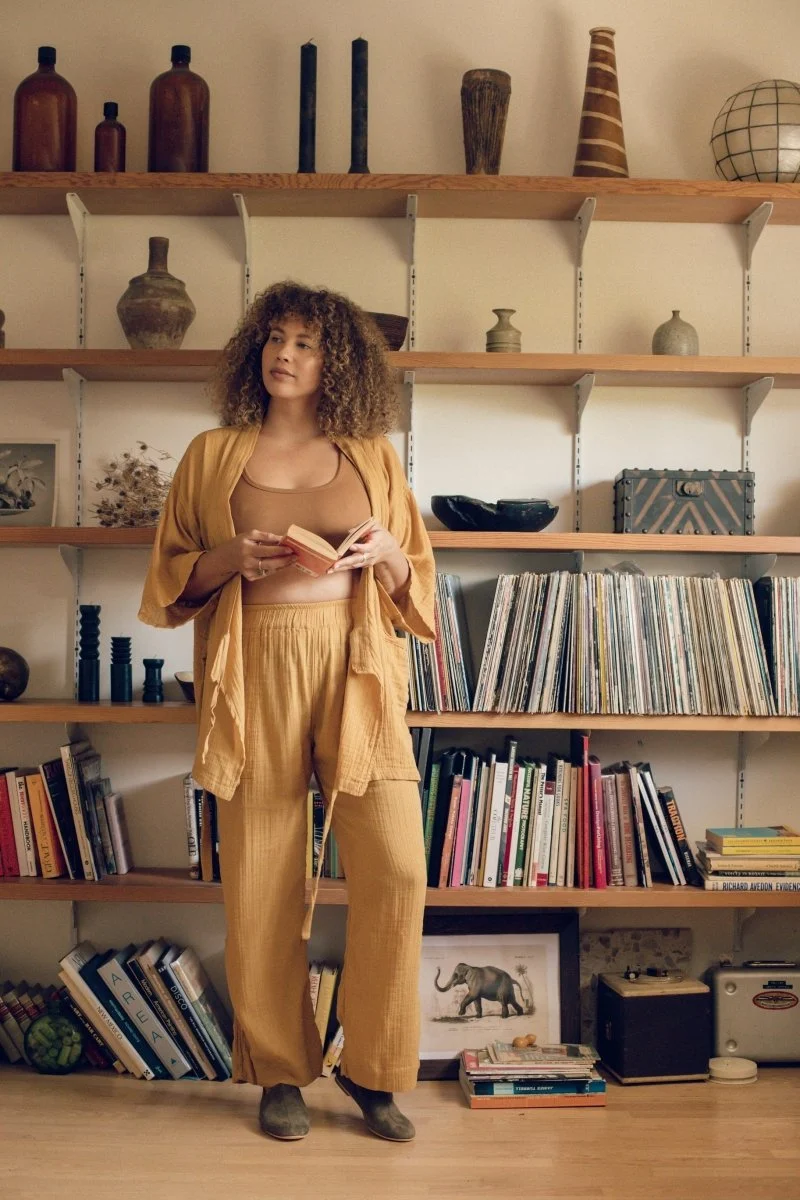 Kardeş Loungewear Separates - Marigold - Image 7