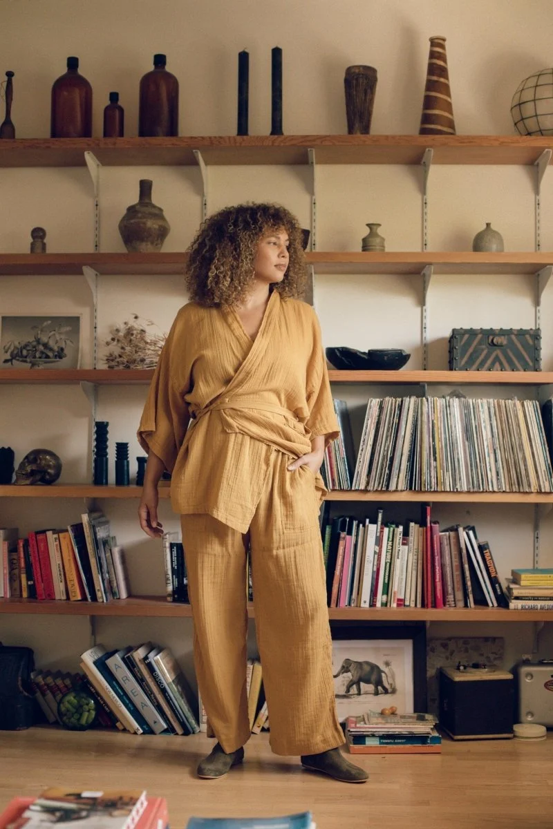 Kardeş Loungewear Separates - Marigold - Image 8