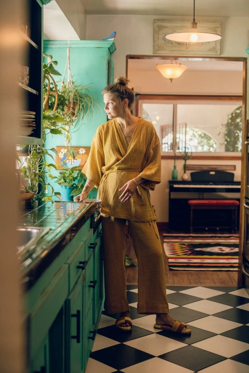 Kardeş Loungewear Separates - Marigold - Image 9
