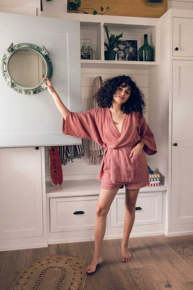 Kardeş Loungewear Shorts - Canyon Rose - Image 14