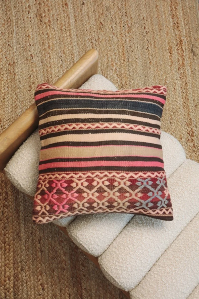 Kilim Square Pillow Yirmi Iki