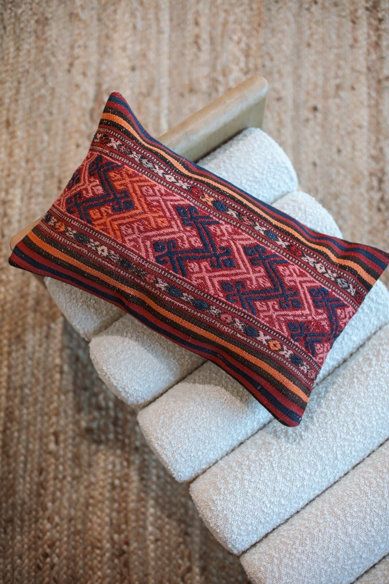 Kilim Lumbar Pillow Yirmi Bes