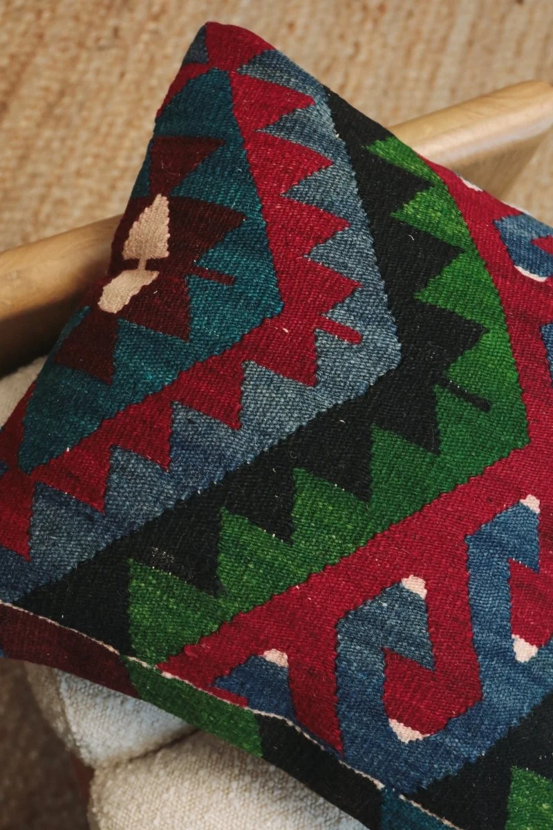 Kilim Square Pillow On - Image 2