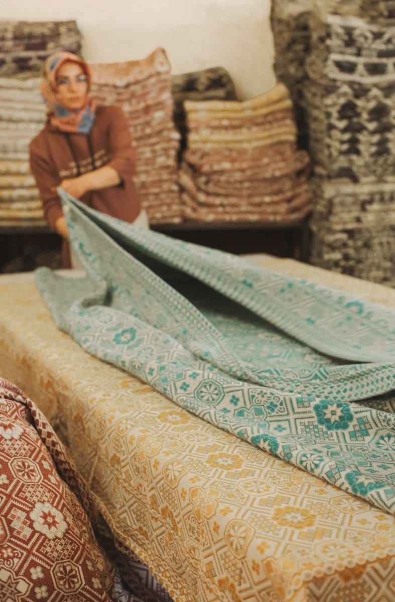 Mosaic Handwoven Blanket - Last Call Colors - King - Image 7