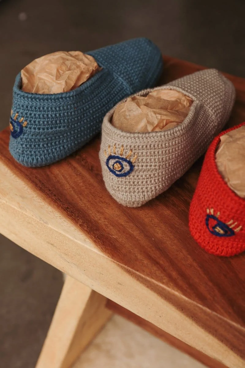 Nazar Handmade Patik - Traditional Crocheted Bootie - Image 9