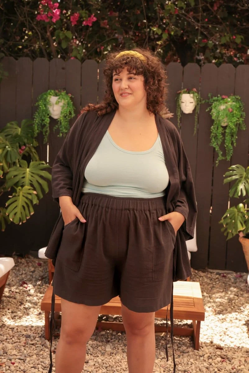 Kardeş Şile Loungewear Shorts - Image 9