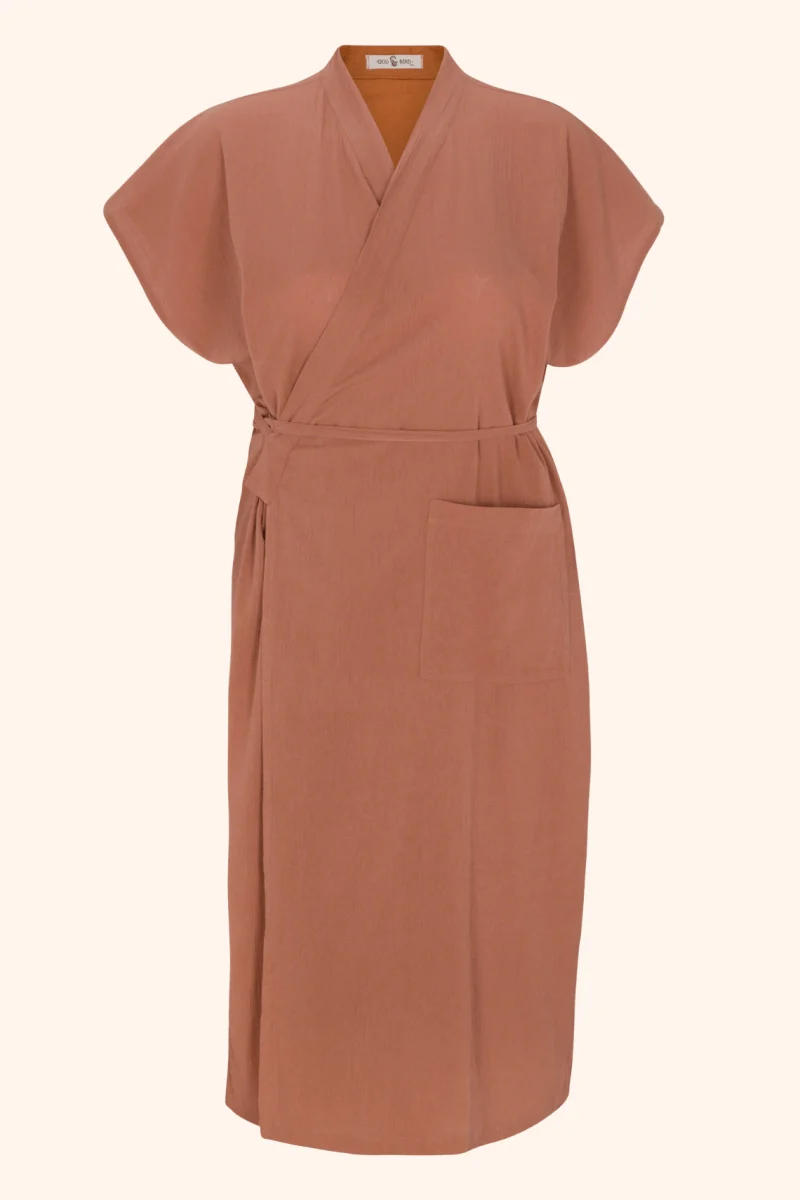 The 'Aydin' Şile House Dress - Canyon Rose - Image 2