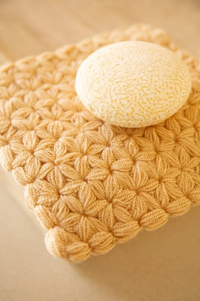 Traditional Turkish Crocheted Kese (Wash Cloth) - Image 4